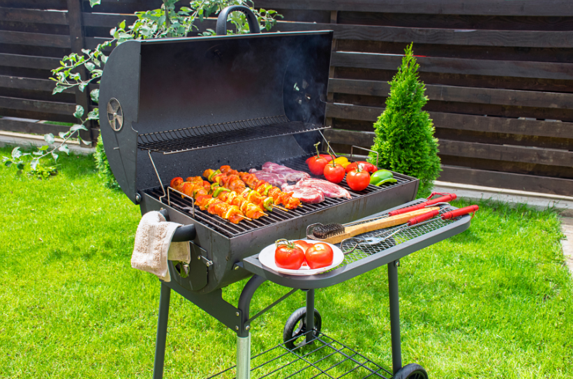 healthy grilling in the backyard 2