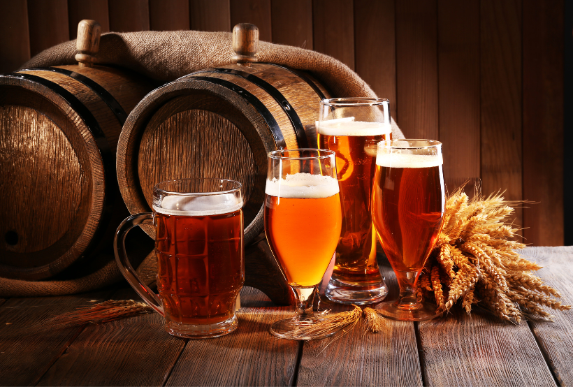 brewing beer