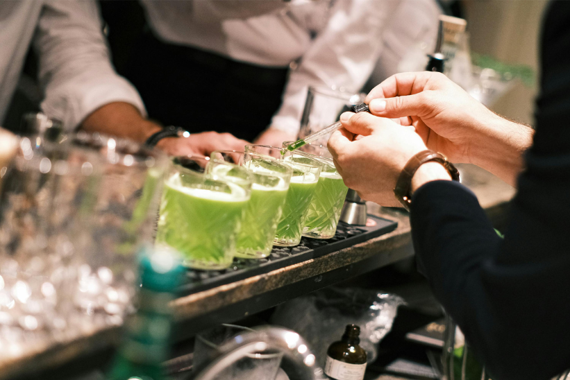 lemon infused cocktails