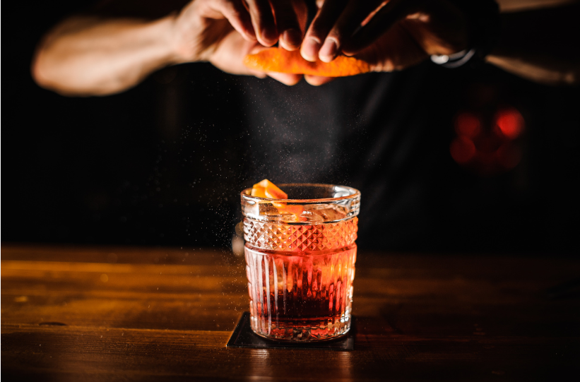 making cocktails at home