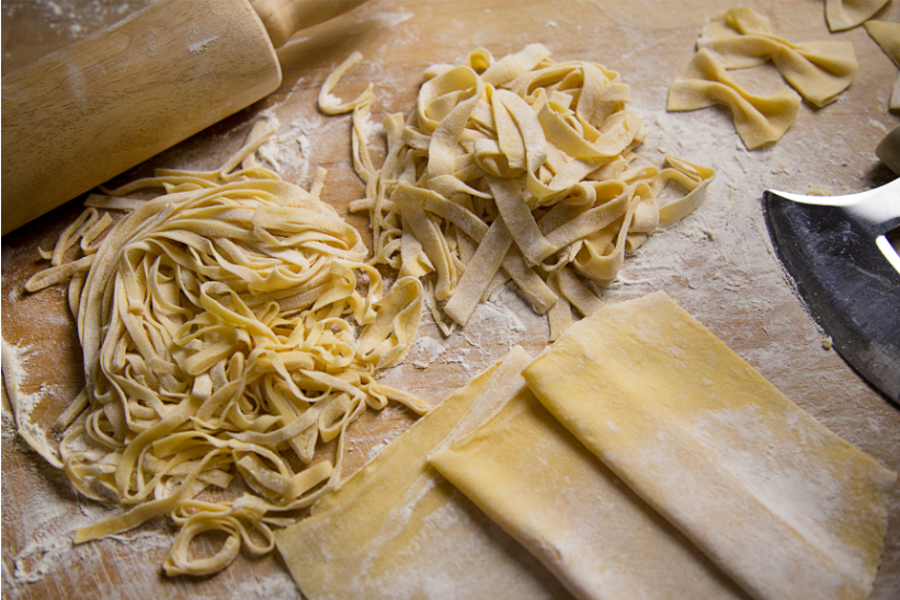 making fresh pasta