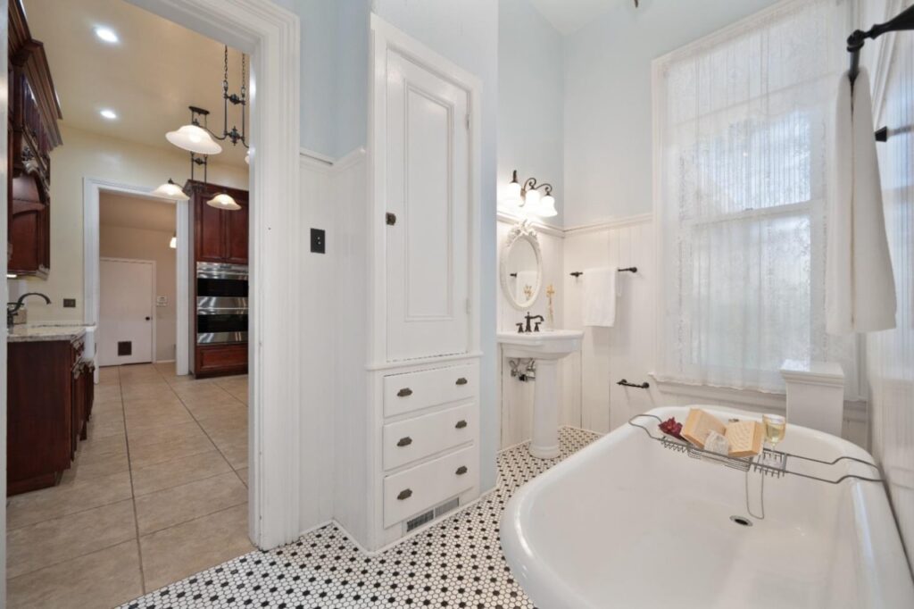 victorian bathroom charm in sacramento