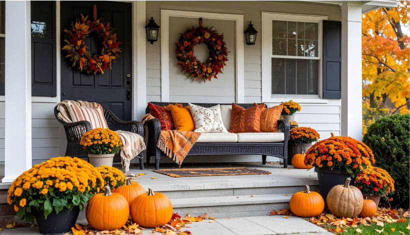 Decorating with Pumpkins: The Best Sacramento Front Porch Inspiration