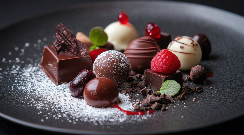 chocolate dipped berries